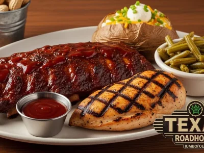 Grilled BBQ Chicken & Ribs