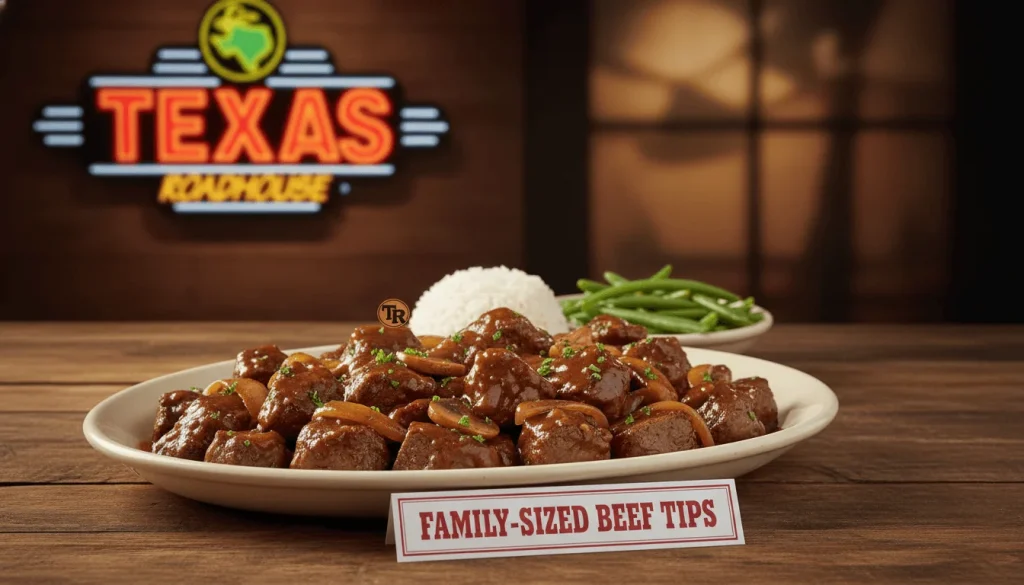 Family Sized Beef Tips