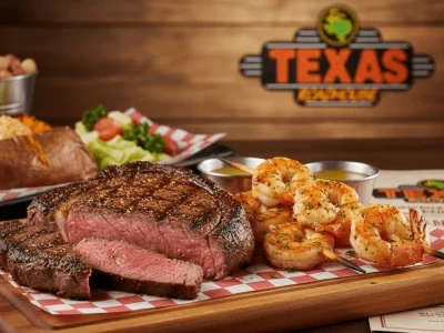 Sirloin & Grilled Shrimp